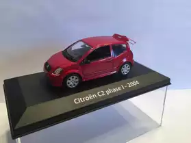 Citroen C2 rouge miniature 1/43