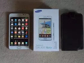 Samsung Galaxy NOTE BLANC comme neuf