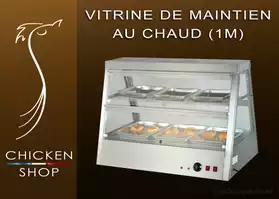 Vitrine Chaude Chicken Fast Food