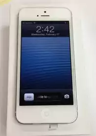 Apple iPhone 5- 64 Go - blanc