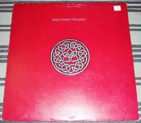 Disque vinyle King crimson album "discip