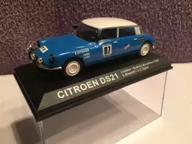 Citroen DS21 rallye miniature 1/43