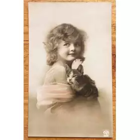 Carte photo enfant 1910