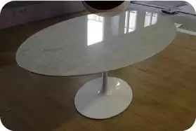 knoll table oval