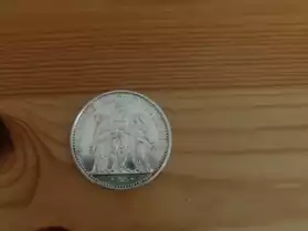 Pièce argent 10 Francs Hercule
