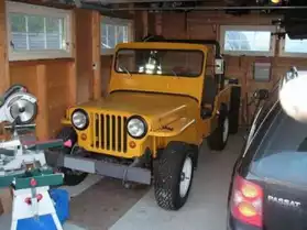Jeep 1951,11500kms,couleur jaune