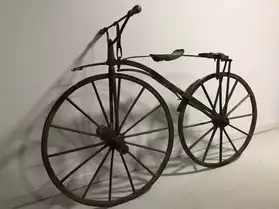 Velo Ancien Vélocipède Antique Bicycle