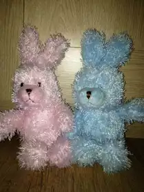 Duo Peluches Lapins