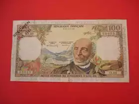 BILLET 100 Francs SPECIMEN ANTILLES FRAN
