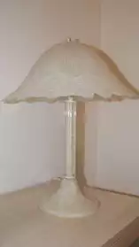 lampe en pâte de verre