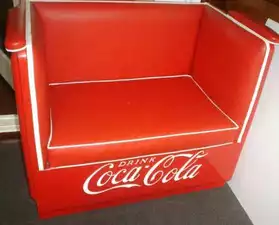 COCA COLA SOFA-Réfrigérateur(WESTINGHOUS