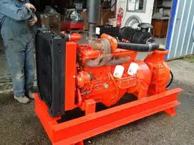 Groupe Motopompe diesel pression 160 cv