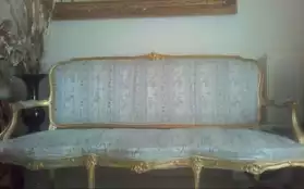 un canapé + 2 fauteuils louis xv