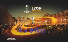 4 x Billets UEFA Europa League Finale