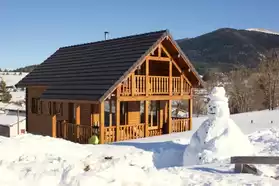 chalet avec vue a 360° station de ski