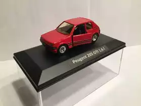 Peugeot 205 GTI rouge miniature 1/43