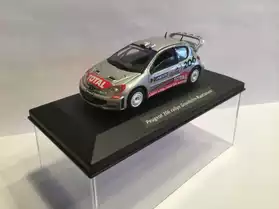 Peugeot 206 rallye miniature 1/43