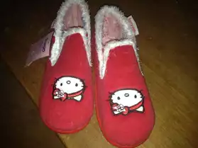 chausson et chaussures hello kitty