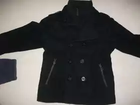 manteau noir enfant