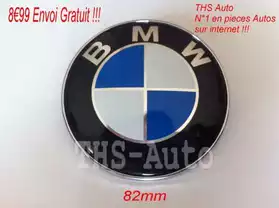 BMW Logo 82mm NEUF & Envoi Offert !!!