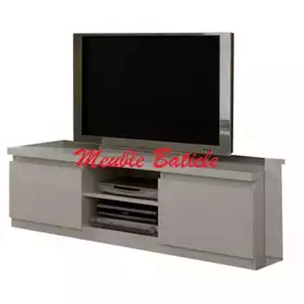 Meuble TV design ROMA Base coloris blanc