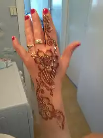 tataouagr au henné et paillette