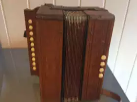 accordéon diatonique hohner tout en bois