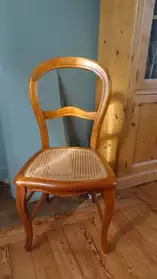 chaises en merisiers