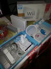 Console Wii blanche + Jeux Wii Sports