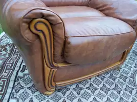 fauteuil cuir