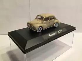 Renault 4 cv beige miniature 1/43