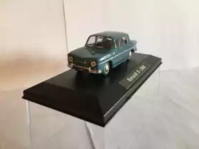 Renault 8 bleue miniature 1/43