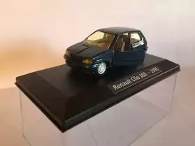 Renault Clio 16S bleue miniature 1/43