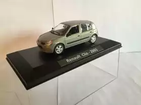 Renault Clio grise miniature 1/43