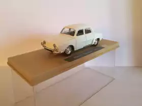 Renault Dauphine blanche miniature 1/43