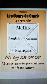 Cours du Carré:maths,français,anglais,al