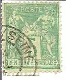 FRANCE OBLITERE N° 064 ( 1876)
