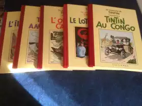 Tintin 5 fac similé neuf superbes