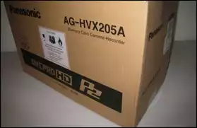 Panasonic AG-HVX205A caméscope 3-CCD