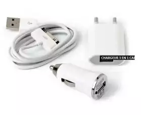 KIT CHARGEUR IPHONE APPLE
