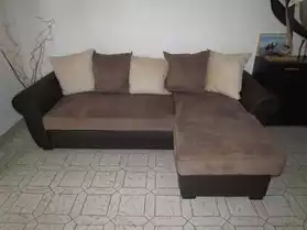 Canapé d'angle convetible