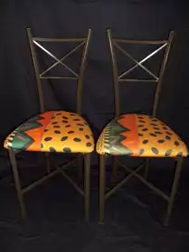 2 chaises Ikea fin 80's