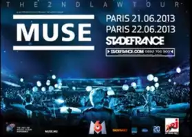 Place MUSE concert Stade de France 21/06