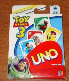je de carte Mattel - Uno Toy Story 3