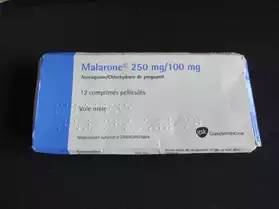 MALARONE 250MG / 100MG