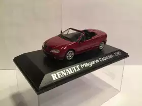 Renault Megane bordeaux miniature 1/43