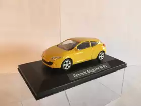 Renault Megane RS jaune miniature 1/43