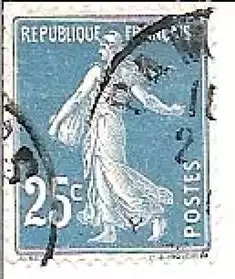 FRANCE OBLITERES. N°140 (1907-18)