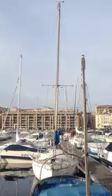 Voilier 7m62+ place vieux port Marseille