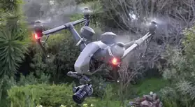 Drone DJI Inspire 2 prêt à voler